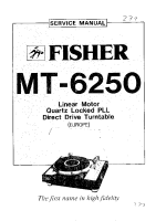 Fisher MT-6250 - Service Manual